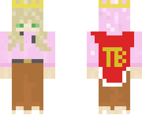 technoblade inspired girl