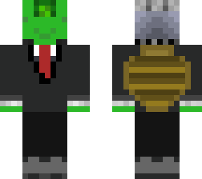 turtle in a suit