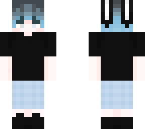 | blue ombre bunnyboy |