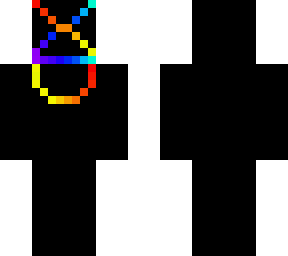 (rainbow with black)rainbow xd