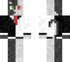 black and white cat