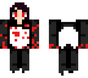 bloody ghost panda girl