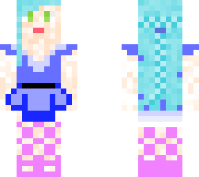 blue ballerina