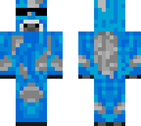 blue cow