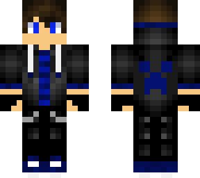blue gamer boy