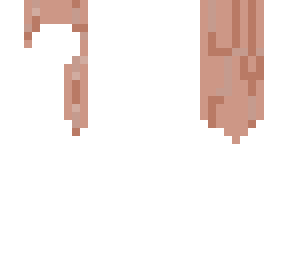 brown female girl hair template