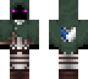 endermen in scout outfit