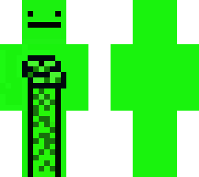 fell in green paint