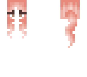 female hb - peachy pink ponytail