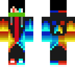 fire and ice boy skin for friend.
