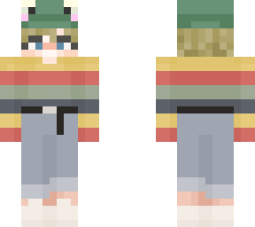 frog cap, shortest hair