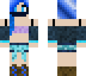 gangster girl blue