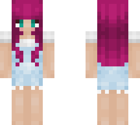girl in overalls