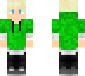 green hoodie boy