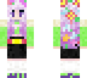 green hoodie flower girl