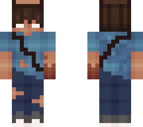 herobrine with steve mask