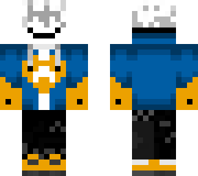 human delta sans (with a ._. mask)