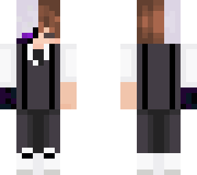 human frxsty half  enderman half human