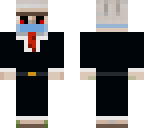 iron golem with a mask