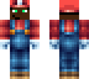 jamezking2009 in a mario suit
