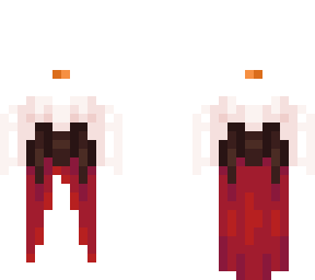 medieval ruby dress - base v2