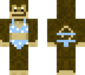 monkey blue bikini