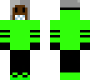 mute lime hoodie skin
