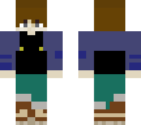 my first skin (male purple plumber.)