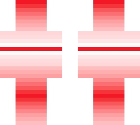 ombr red/pink