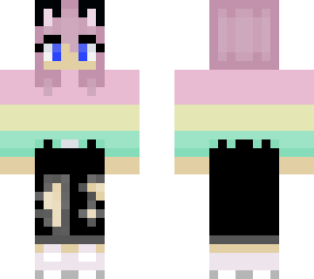 pastel sweater cat :)
