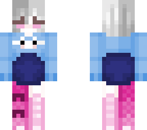 pink and blue :d