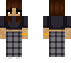 plaid girl