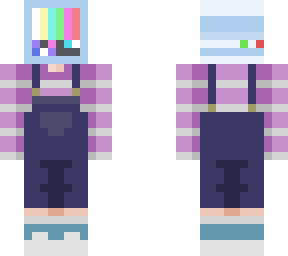 purple blue tvhead