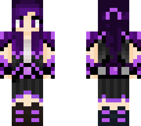 purple girl