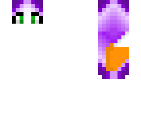 purple hb with fox tail and ears
