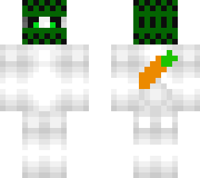 rabbit with a mask and carrot