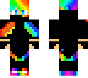 rainbow gamer boy