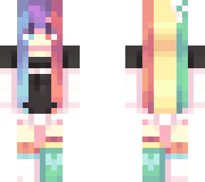rainbow girl