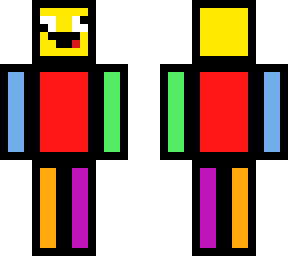rainbow skin