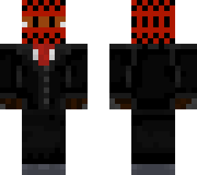 red panda in a suit