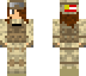 ruican female desert soldier