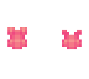 simple pink swimsuit - base