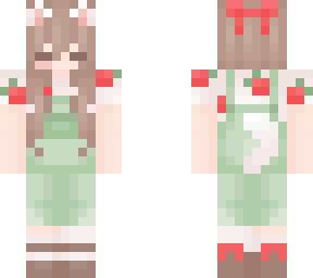 strawberry kitty girl