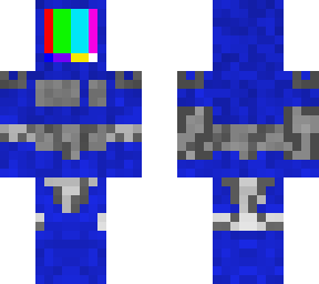 tech head (blue)