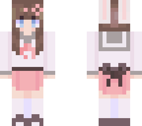 updated skin- the bunnygamer4