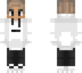 white jacket blond