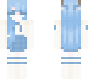 - blue girl -