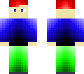 a boy(hue-shifted)
