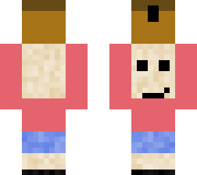 a man carrying a chest.