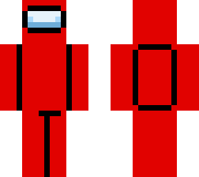 amongus red crewmate skin
